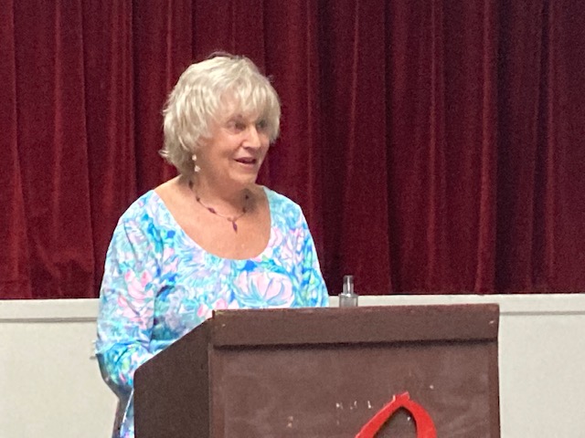 Author.Speaker.Life Coach Jane Goldie Winn Stress Seminar...