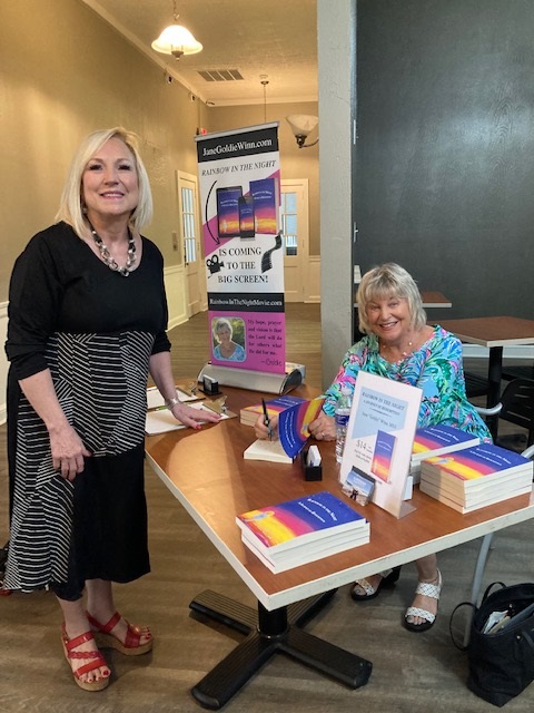 Jane Goldie Wonn Book Signing and movie promo Hope Valley Community Church .