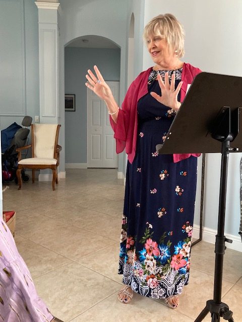 Jane "Goldie" Winn, MSS,  Speaker at L'Chaim Sisterhood Tea Retreat