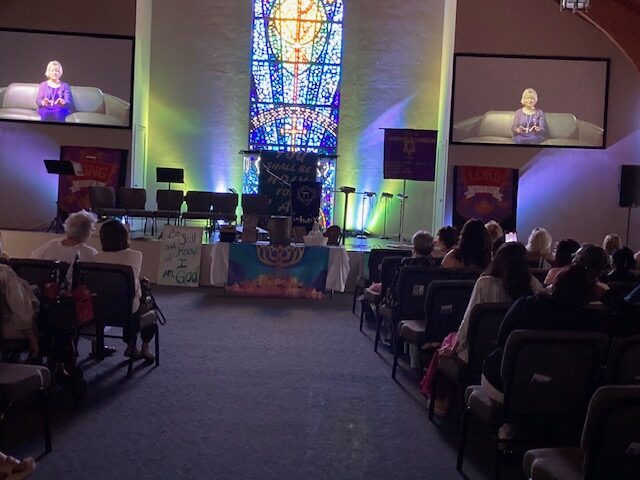 Rainbow in the Night Movie Screening (Life Story of Jane "Goldie" Winn) at L'Chaim Messianic Congregation Lake Worth Florida